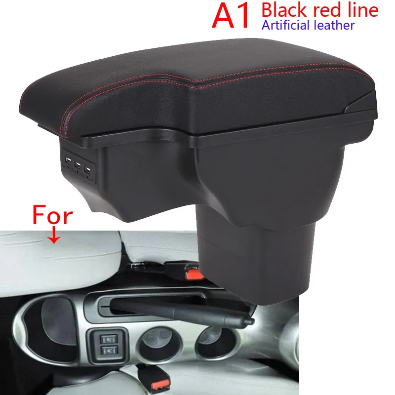 Für NISSAN Juke Armlehnenbox Für Infiniti ESQ Autoarmlehne 2010-2019 Zubehör Innendetails Aufbewahrungsbox Nachrüstteile USB