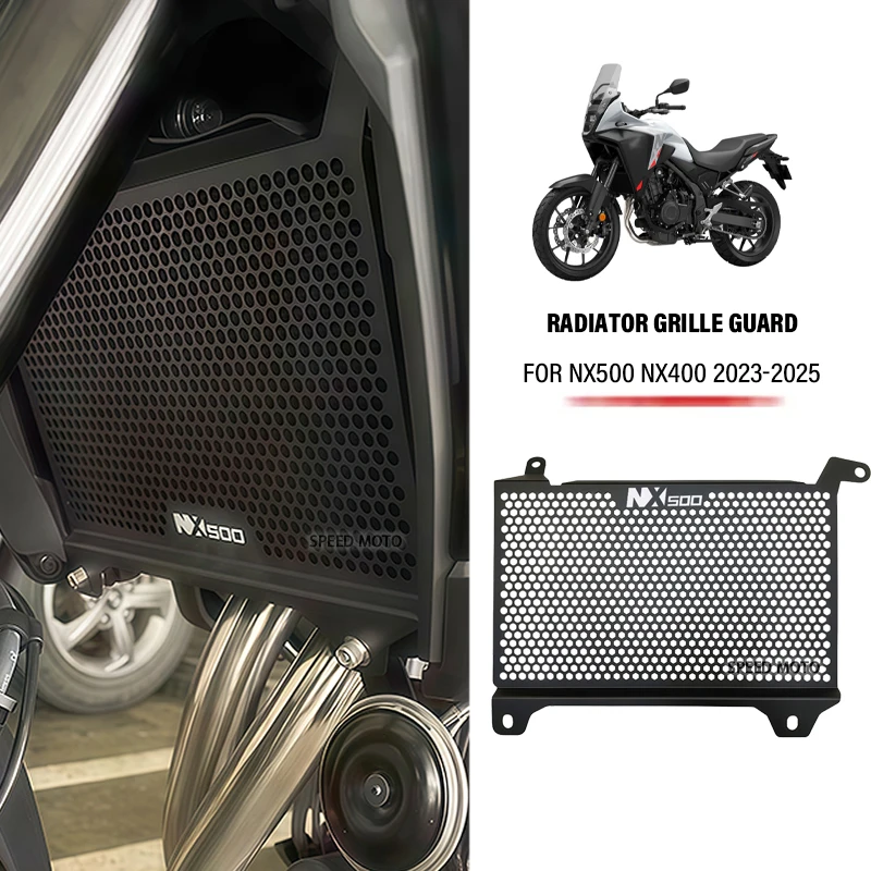 

NX-500 Motorcycle Radiator Grille Cover Guard Protection Protetor For HONDA NX500 NX400 NX 500 NX 400 2024 2025 Accessories