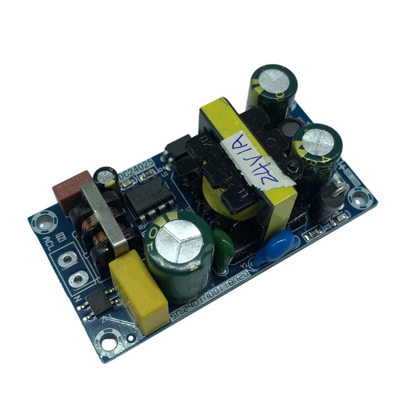 24V 1A Switching Power Supply Board Module Bare Board 24V 24W 25W Multifunction Power Module AC-DC Power Module Easy Install