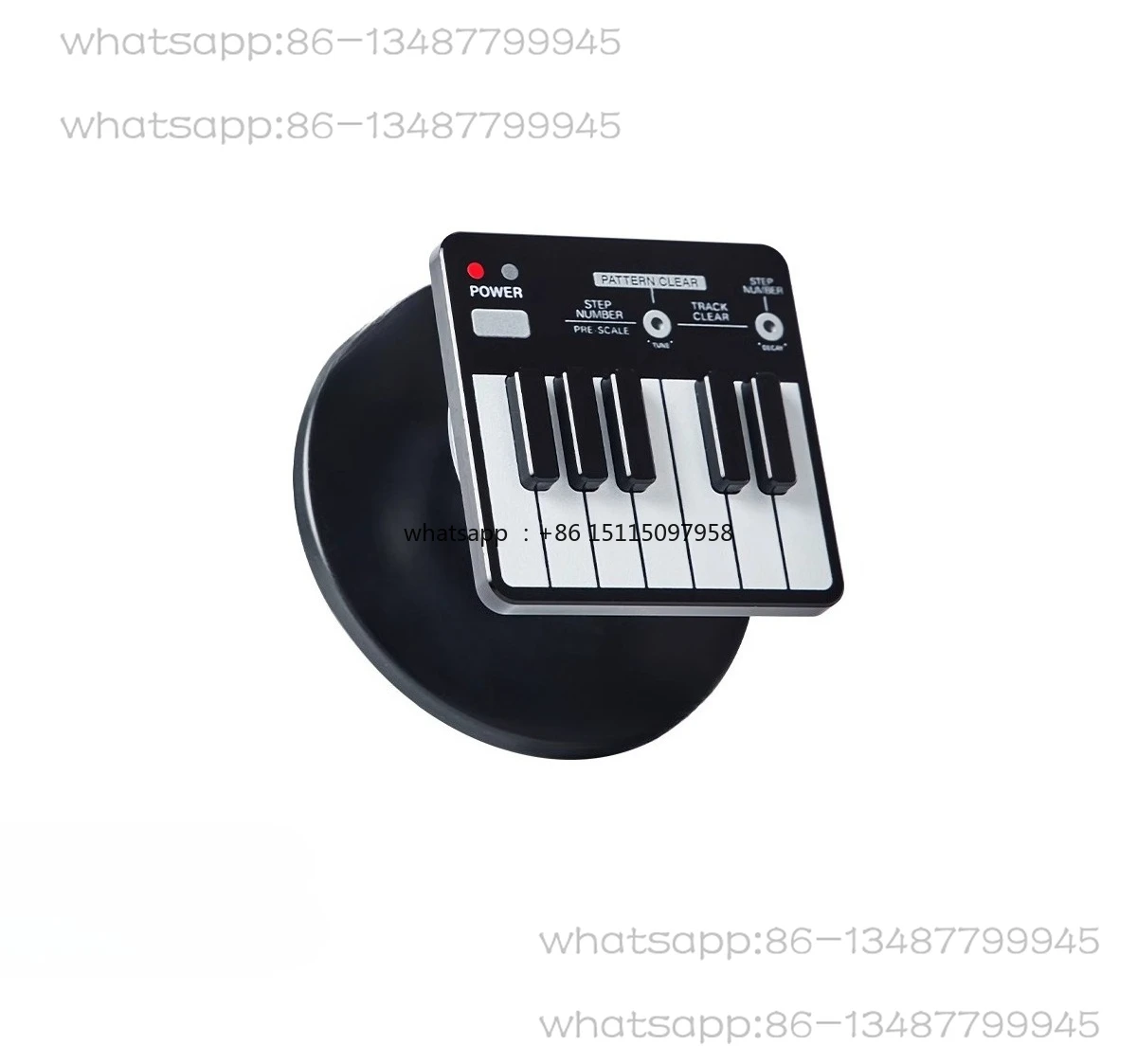 Three-dimensional creative mobile phone magnetic suction bracket niche new telescopic fun game console bracket