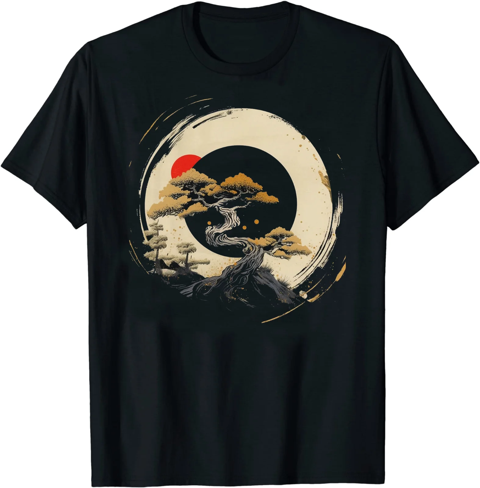 Japanese Art Japan Bonsai Tree T Shirt Size S 5XL long or short sleeves