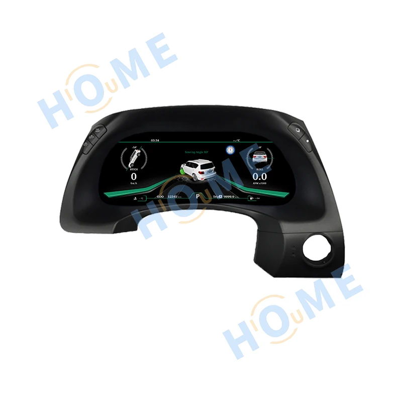 

Linux LCD Car Dashboard Instrument Display Screen Multimedia Player Digital Panel for Patrol Y62 2013 Auto Electronics