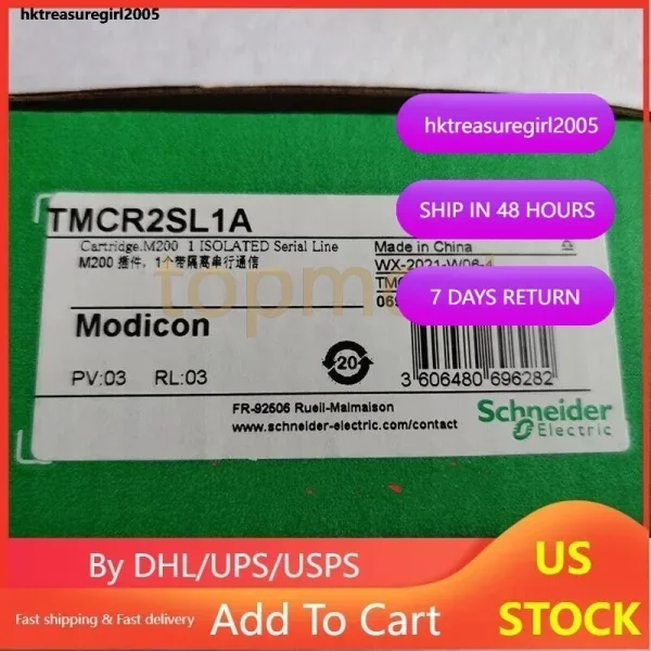 Carte d'extension de communication 2026 Tmcr2sl1a, neuve, originale, en stock, PLC
