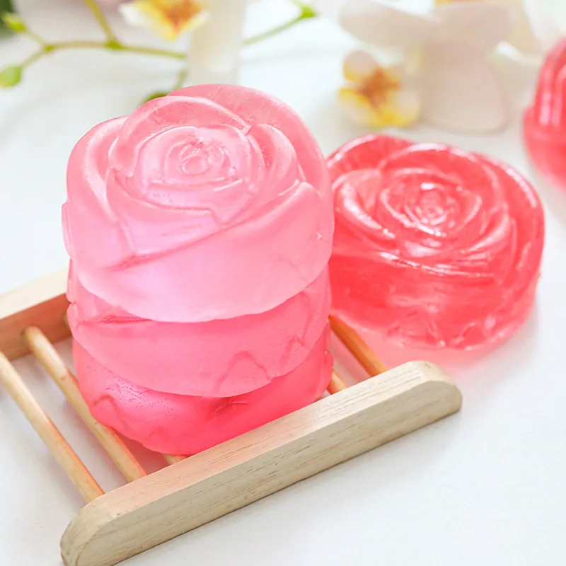 

Body Cleansers Rose Handmade Soap Essential Oil Soap Soap Face Wash Bath Bath Cleansing Oil Control Face Wash Soap Beauty Savon