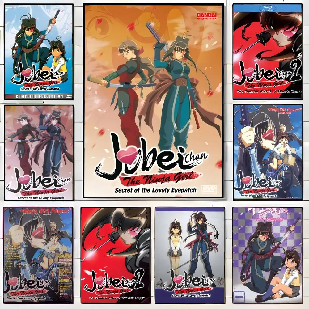 Comedy Anime J-Jubei Chan Poster Wall Art Print Decorative Mural Home Decor Gift Unframed
