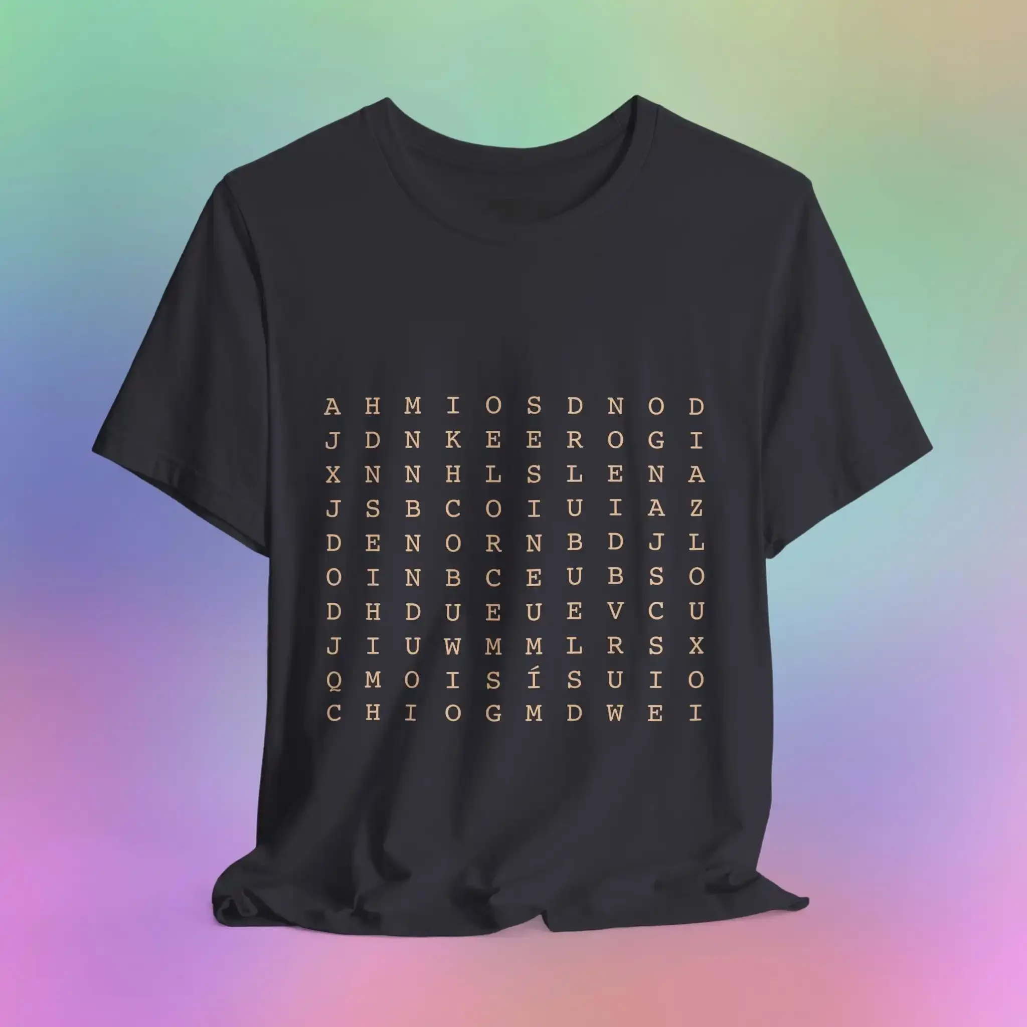 Word Search I Choose to Believe in Me New Year s Resolution Cozy Weather T Shirt Fashion Trend Jersey