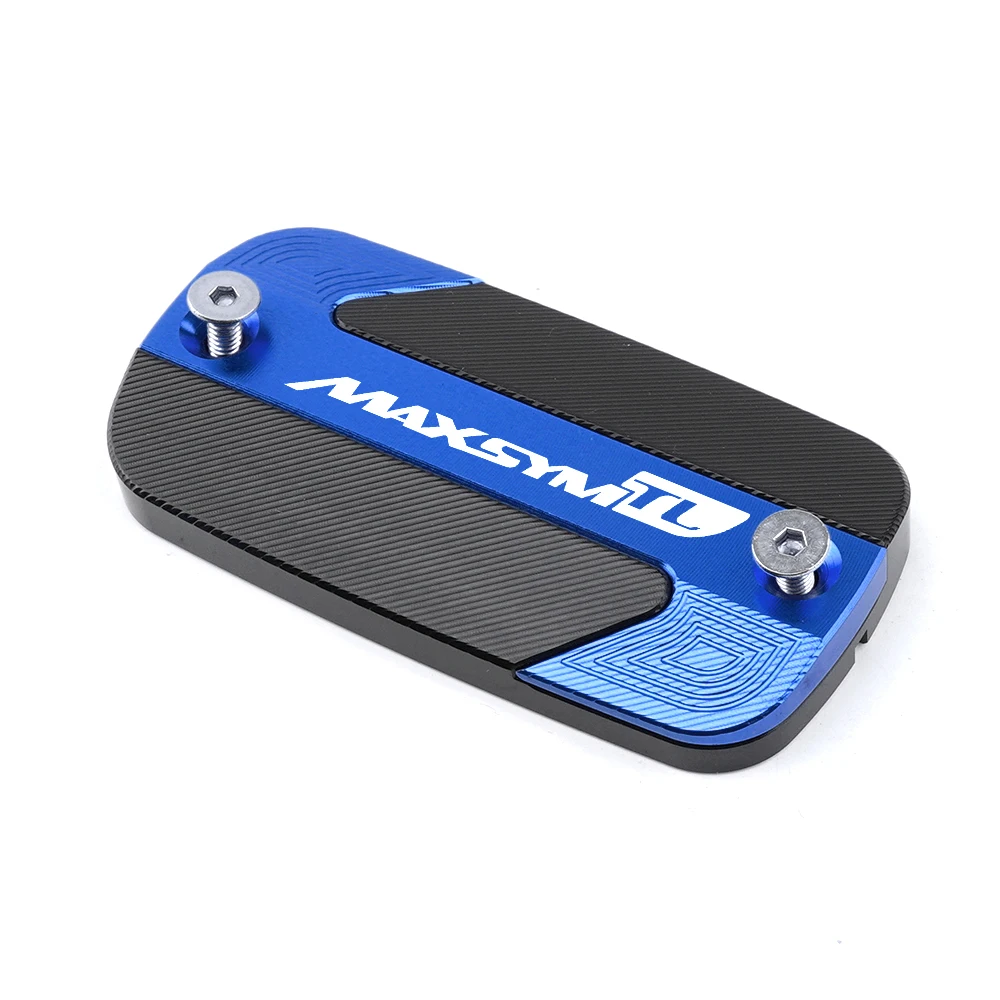 Motorcycle CNC Aluminum Front Brake Reservoir Fluid Tank Oil Cup Cover For SYM MAXSYM TL 500 508 Maxsym TL500 TL508 2020-2023