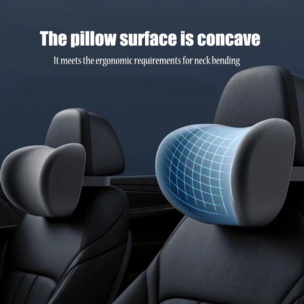 Memory Foam Car Headrest Neck Support Seat Soft Neck Pillow for Nissan Qashqai J10 J11 Car Styling Accessories view 5