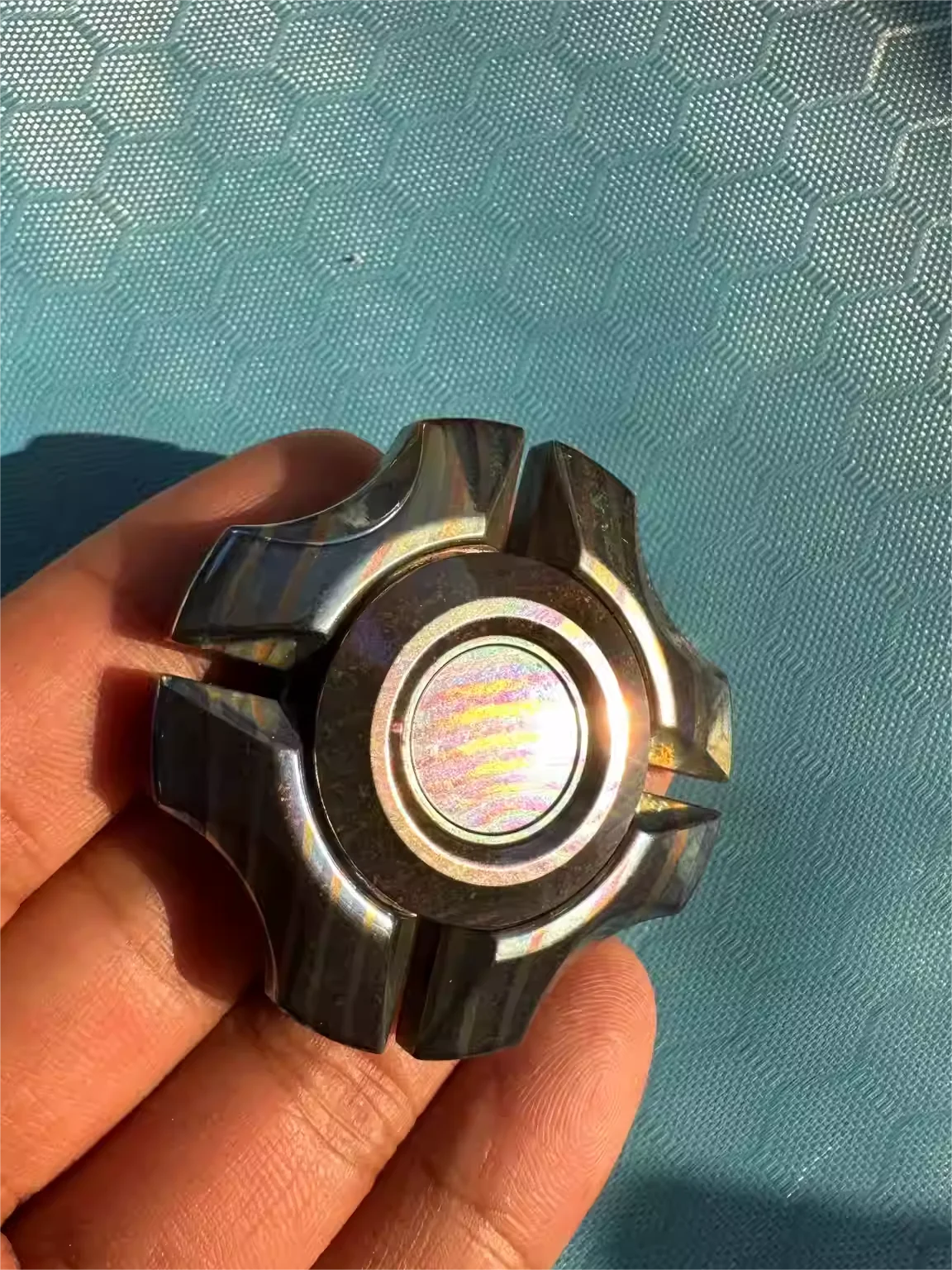 

Four page titanium horse polishing arc mini EDC