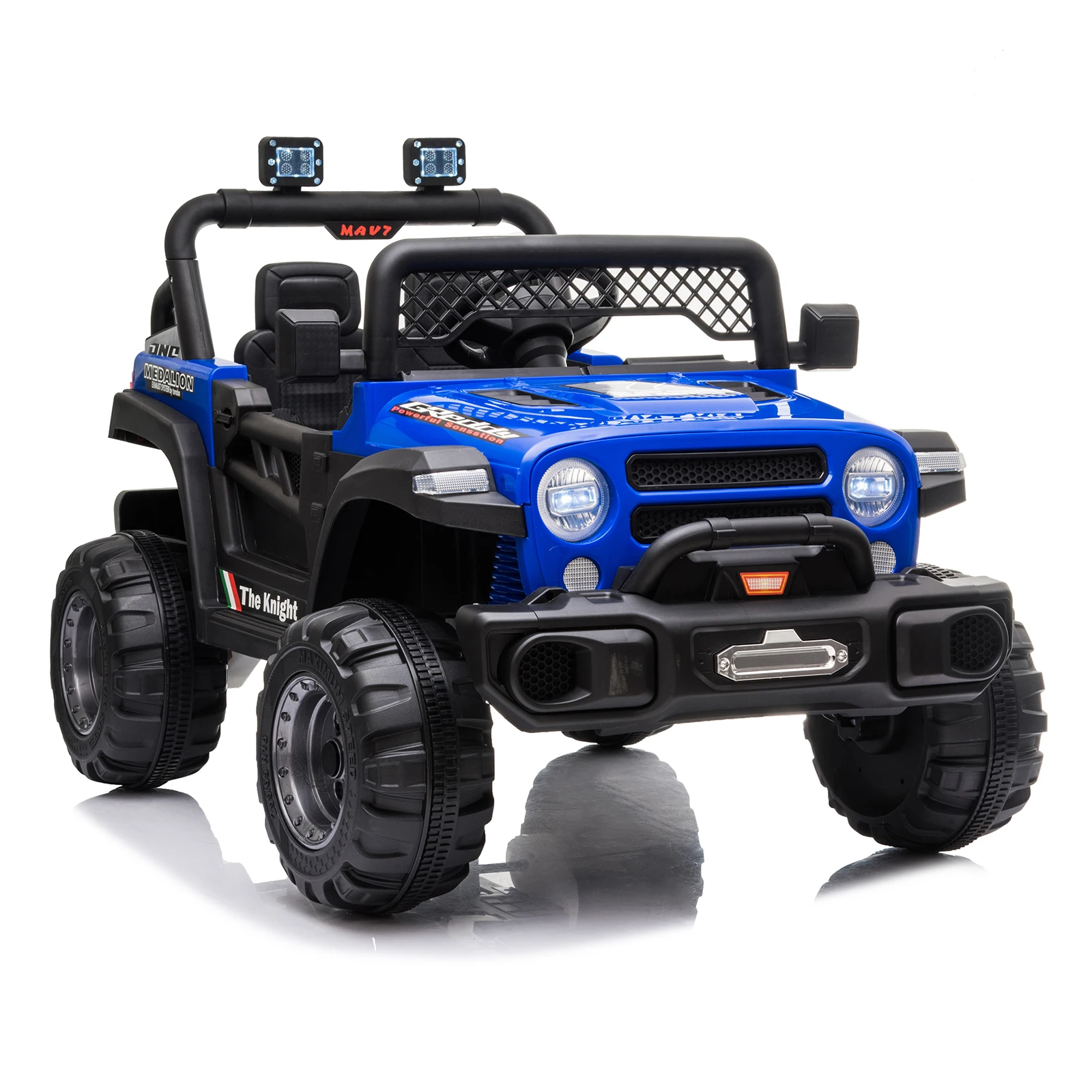 BBH-016 Dual Drive 12V 4.5A.h with 2.4G Remote Control off-road Vehicle Blue