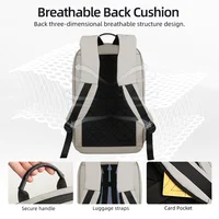 Heroic Knight Men's Daily Laptop Backpack Lightweight Minimalist Commute Office Daypack Women Waterproof Business Trip Schoolbag 2