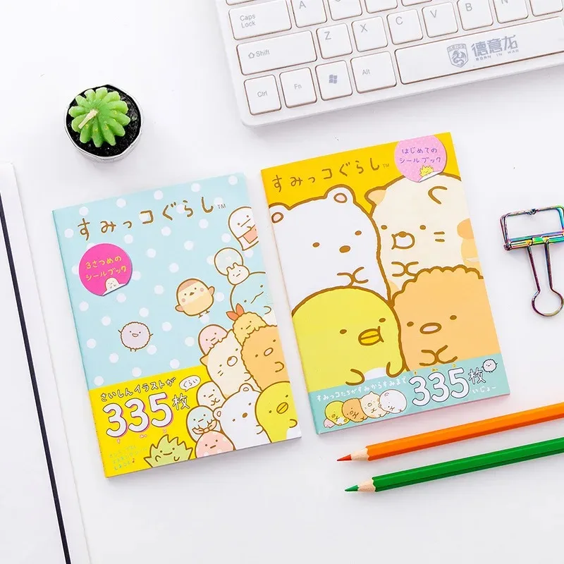 335 pcs/pak Stiker Dekoratif Kawaii Sumikko Gurashi untuk Buku Scrapbooking, Label, Diary, Alat Tulis, Album, Ponsel, Jurnal, Planner