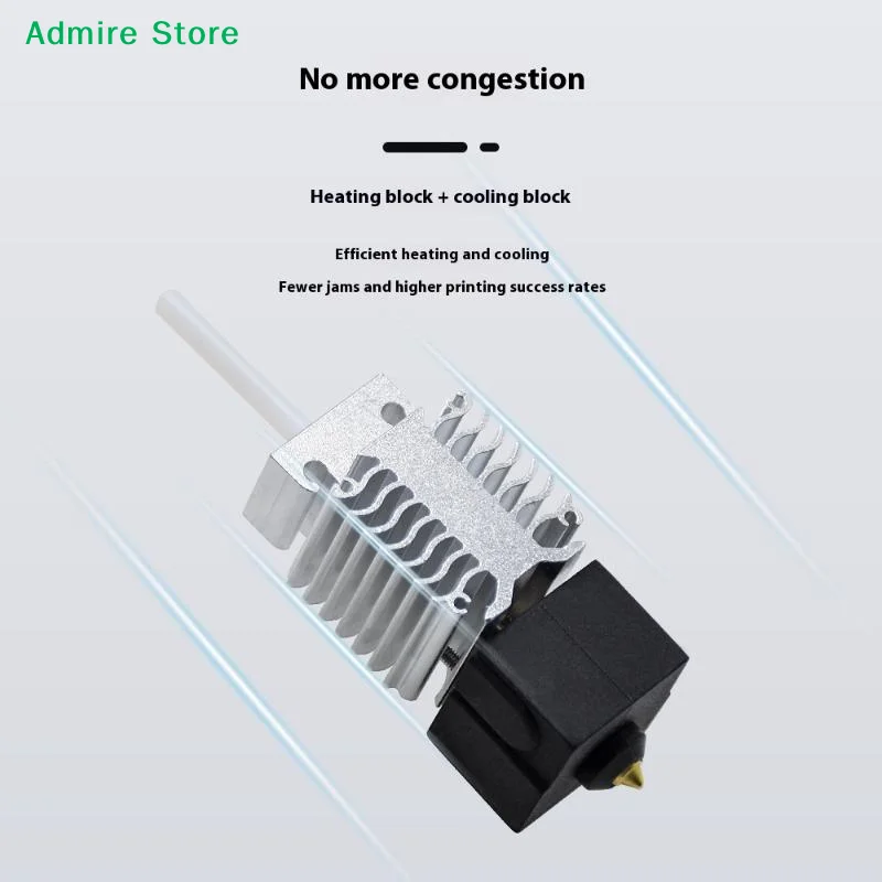 [G]Ender 3 V3 SE Hotend Nozzle Kit Efficient Heating Cooling Dissipate Heat Stainless Steel Throat 3D Printer Accessories