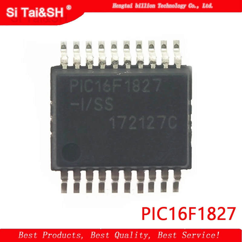 2pcs/lot PIC16F1827 PIC16F1827-I/SS SSOP20