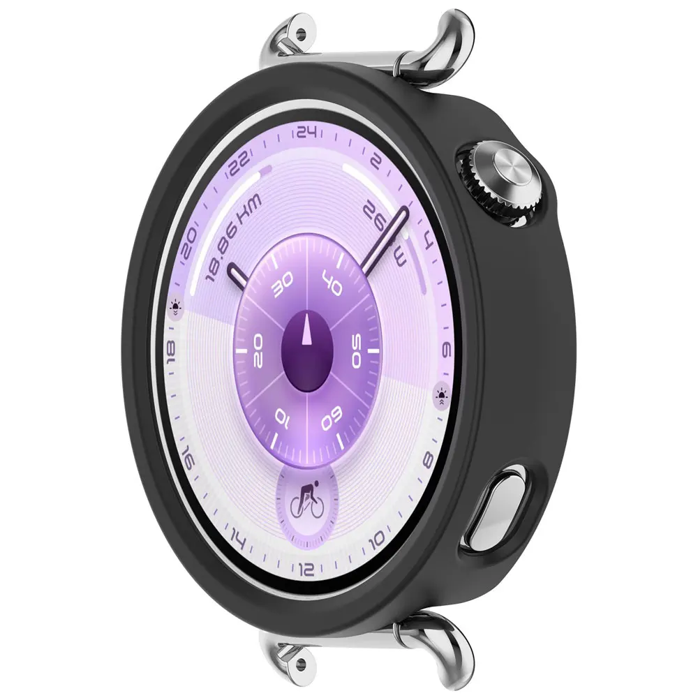 PC Hollow Case Protective Shell Protective Frame Bumper Protector Cover For Huawei Watch GT6 41mm 46mm Samrt Watch Accessories