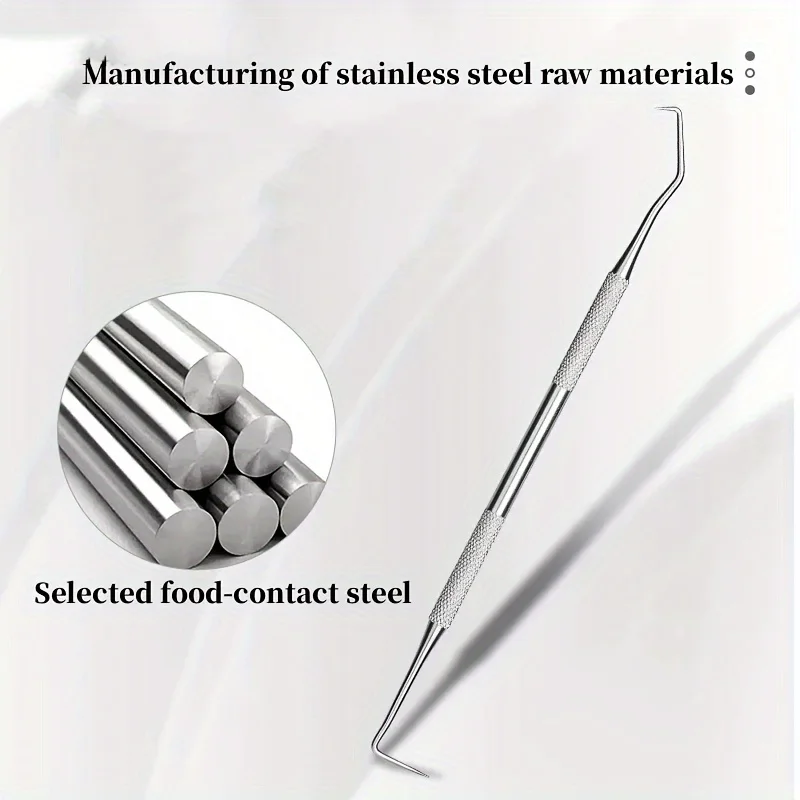 6 ピース/セットステンレス鋼歯科ミラー歯科キットポケット口ミラーアプライアンス