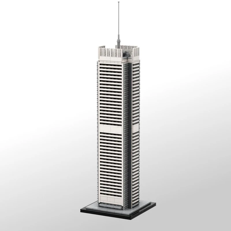 Moc บล็อกตัวต่อ New York Times Building/Tower 1: โมเดลอาคารขนาด800บล็อกตัวต่อวันเกิด DIY ของขวัญคริสต์มาส