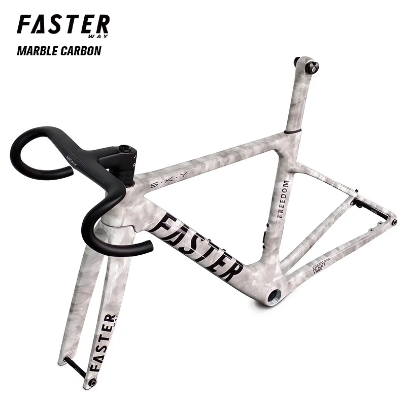 FASTERWAY Freedom Carbon Road Bike Frame 52cm