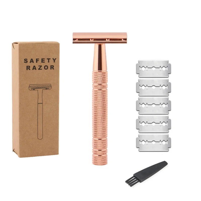 

Manual shaver classic old double-sided men's shaver zinc alloy shaver waterproof rust proof whole body water wash razor