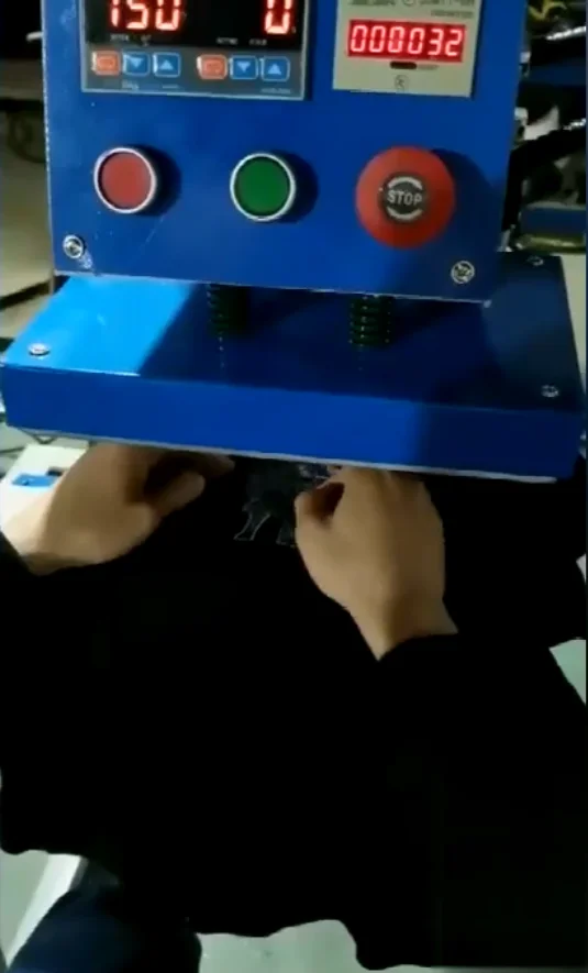 Pneumatic Heat Transfer Machine/Sticker Labeler/Hot Stamping Printing Machine 230x300mm Embosser for DIY T-Shirt Printer Stamper