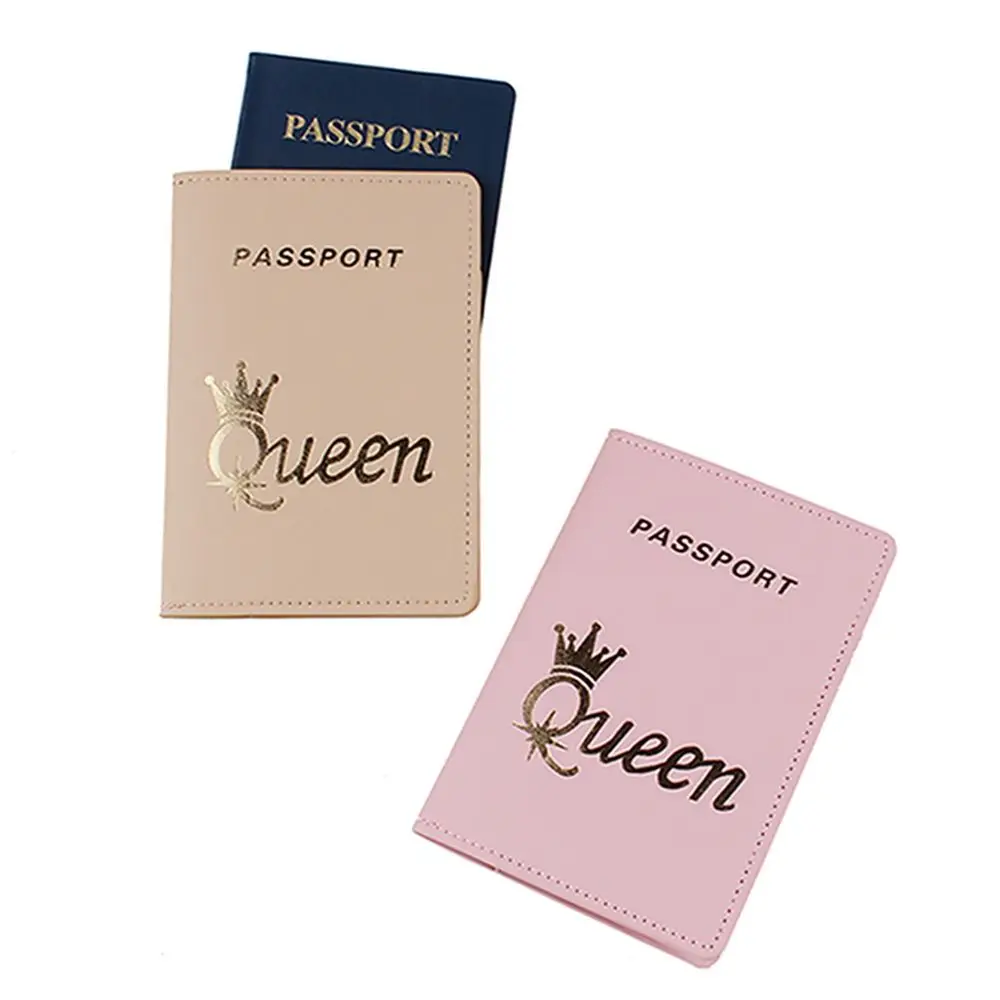 Waterproof Passport Cover Portable Light-weight PU Leather Certificate Storage Bag ID Card Pouch Unisex