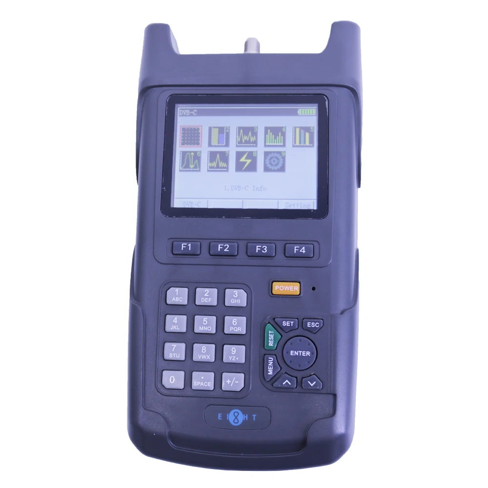 

MS7000Q Analyzer DB Meter Multifunction Digital & Analog TV Field Intensity Meter with 1-Year Warranty for Machine Usage