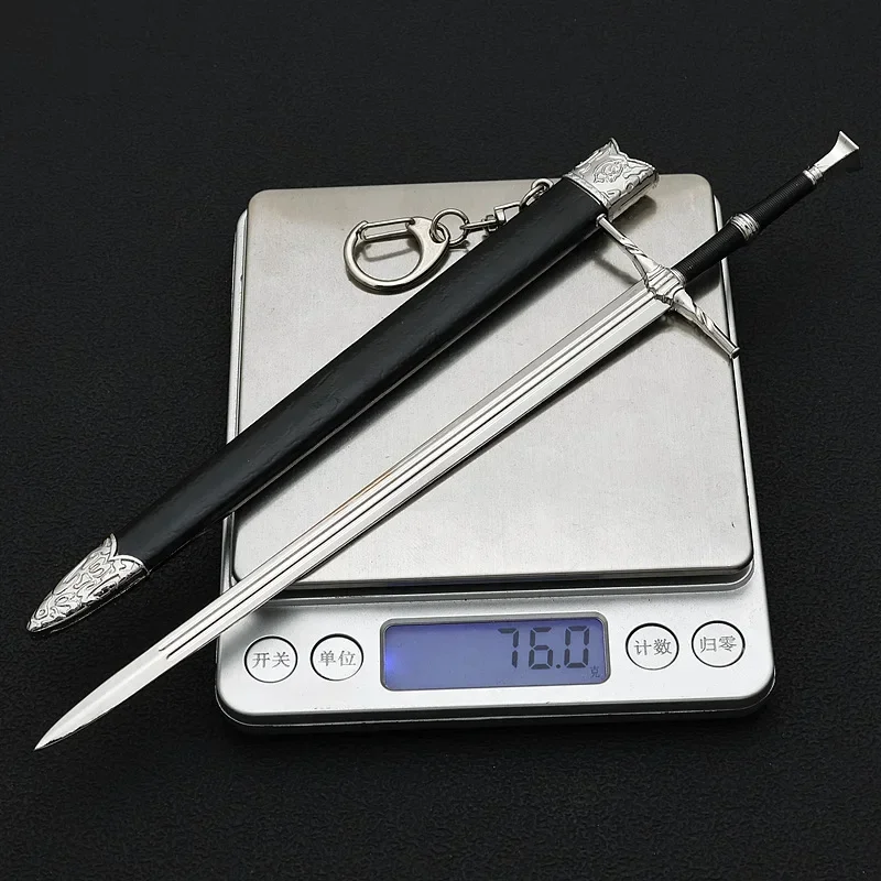 22 cm Geralt de Rivia les sorciers édition améliorée périphériques de cinéma et de télévision boucher de Blaviken bête exotique jouets en métal