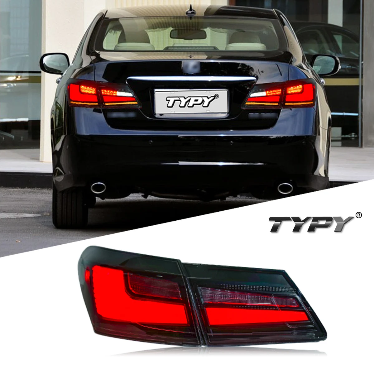 Car Tail Lamp For Lexus ES Taillight 2006-2012 Tailight Upgrade Modified to New Dynamic Turn Signal Car LED Taillight Assembly