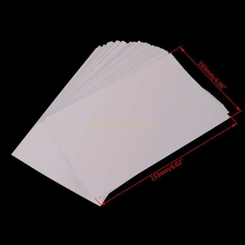 F62C New 30 Sheets Glossy 4R 4x6 Photo Paper For Inkjet Printer