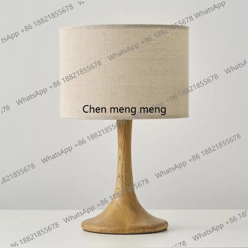 

American simple living room Japanese retro homestay bedroom bedside lamps