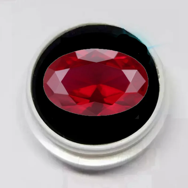 

Розетка с рубином диаметром 13 × 18 мм, 15,0 ct VVS незакрепленные драгоценные камни из Шри-Ланки, драгоценные камни