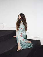 Print Tassels One-piece Long Dress Women Elegant Scarf Collar Sleeveless Backless Slim Party Dresses New Fashion Ladies Vestidos - Image 6