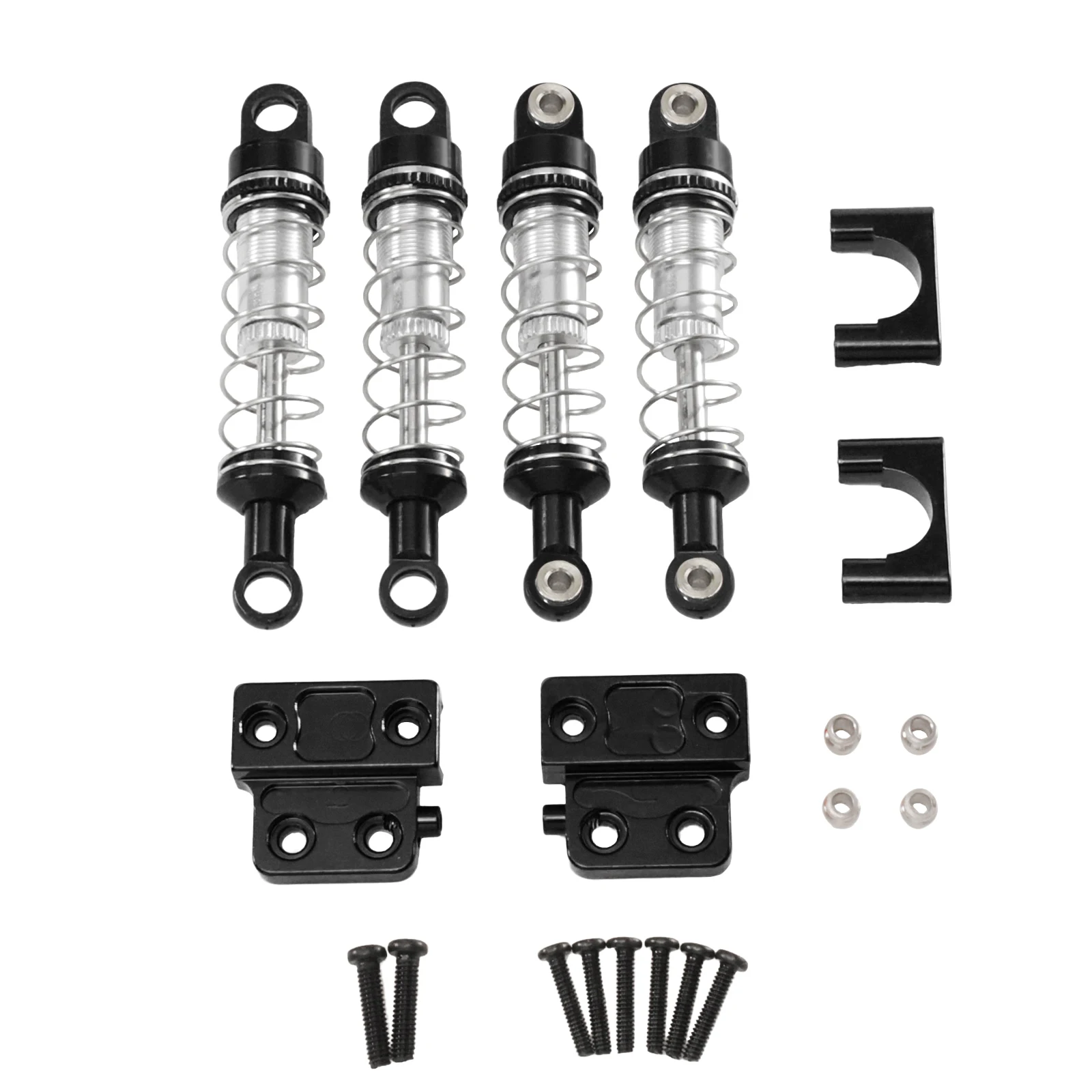 60mm Oil filled Shocks all metal set For MN model MN82 82s 82Pro LC79 RC car upgrade and modification accessories