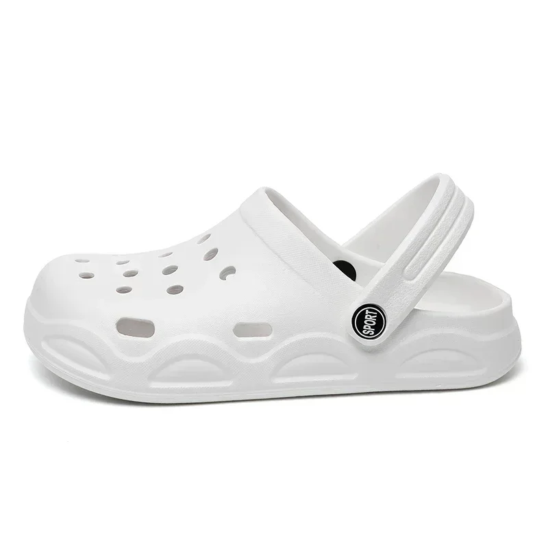 

Нескользящие сандалии с закрытым носком, сандалии с мягкой подошвой, женские легкие садовые туфли на толстой подошве