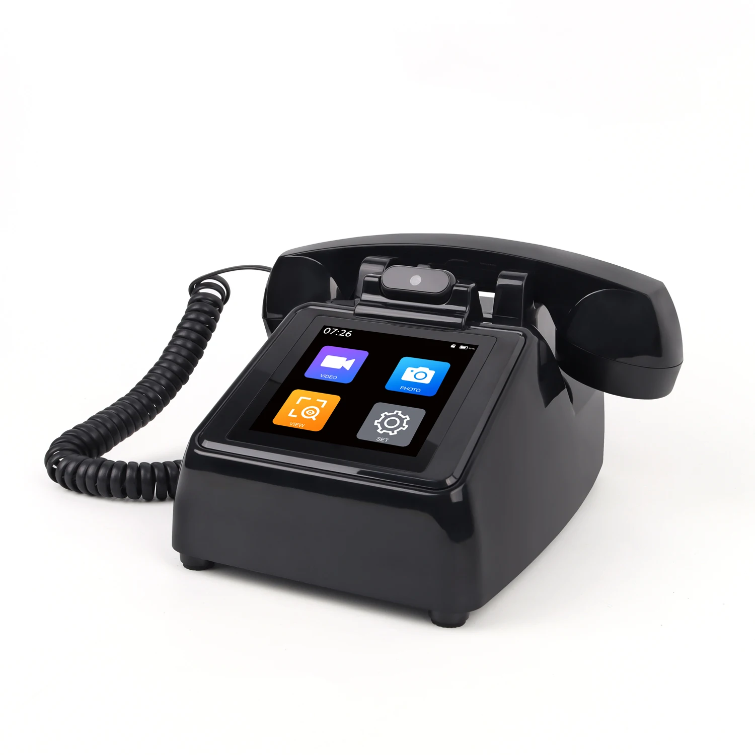 Factory Sale New Version Touch-screen 8'' Audio&Video Guestbook 64GB Phone Recorder Video Guestbook for Wedding Telephone Booth