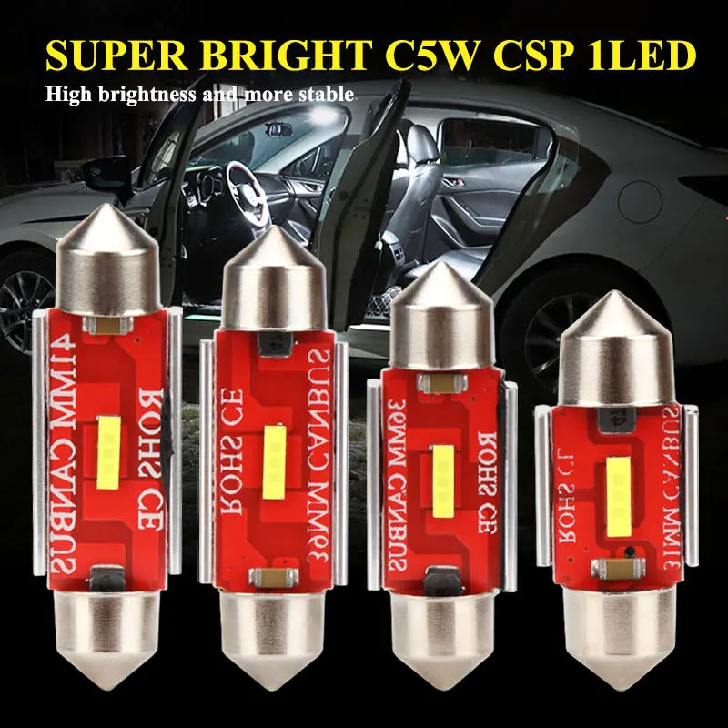 2PCS C5W Led 31Mm 3…