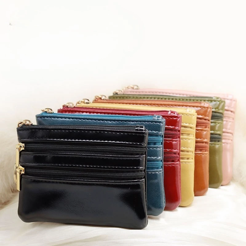 

Мини-кошелек на молнии для женщин, водонепроницаемый маленький кошелек для монет, брелок, чехол, многофункциональный чехол для карт, денег, ключ, сумка для наушников