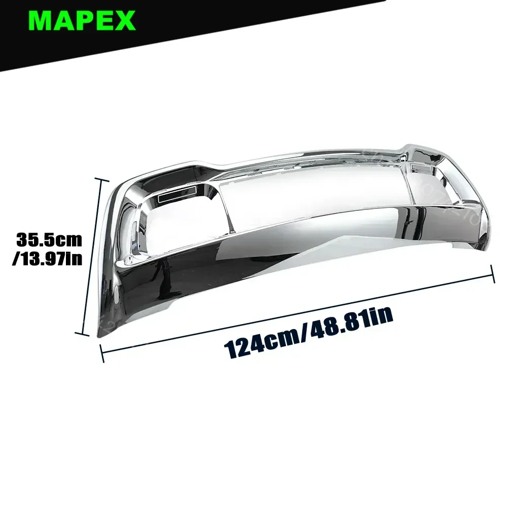 68143105AC For Jeep Grand Cherokee 2014 2015 2016 Front Bumper Lower Grille Trim Strips Chrome Grille Frame Bezel