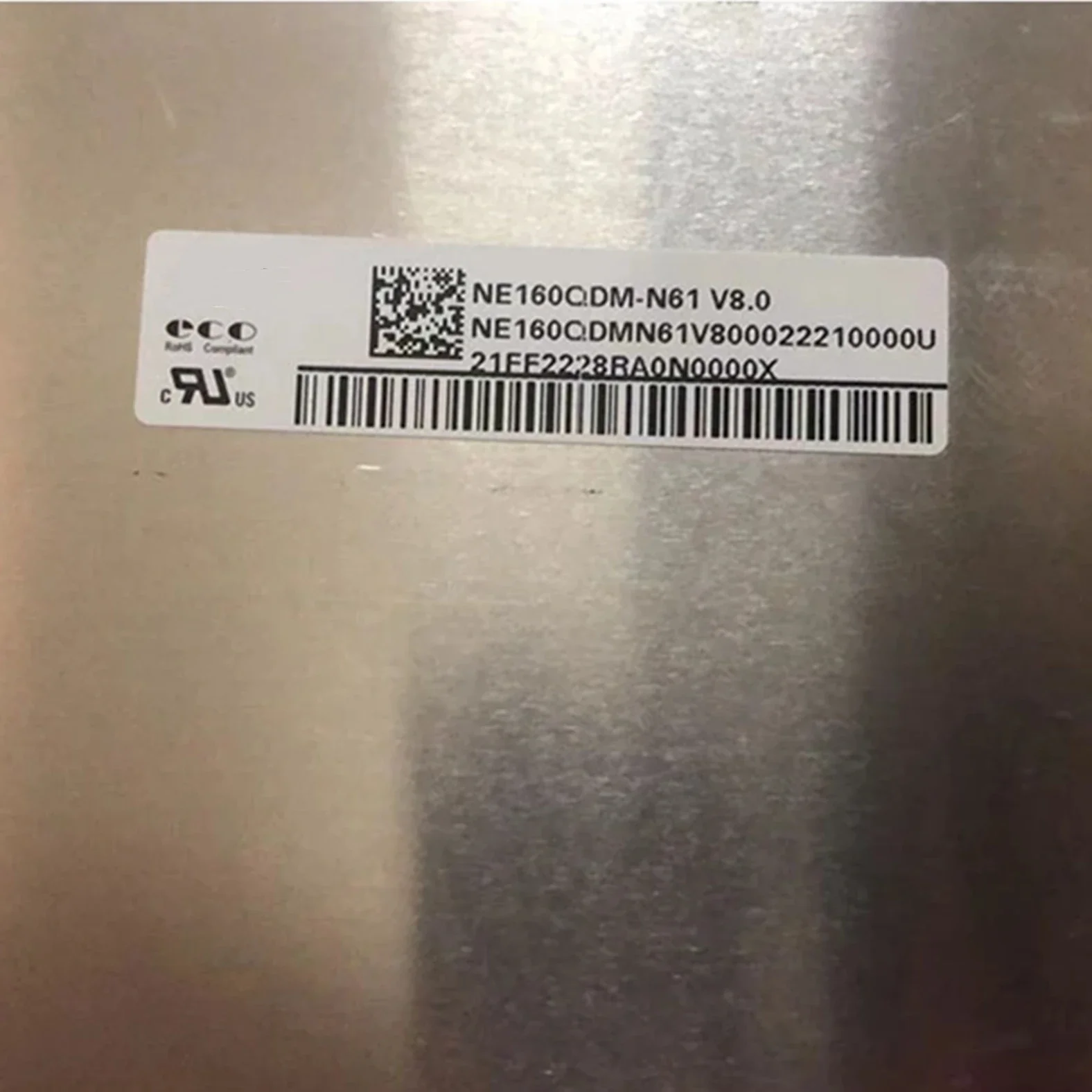 NE160QDM-N61 40Pin IPS 2560x1600 16.0