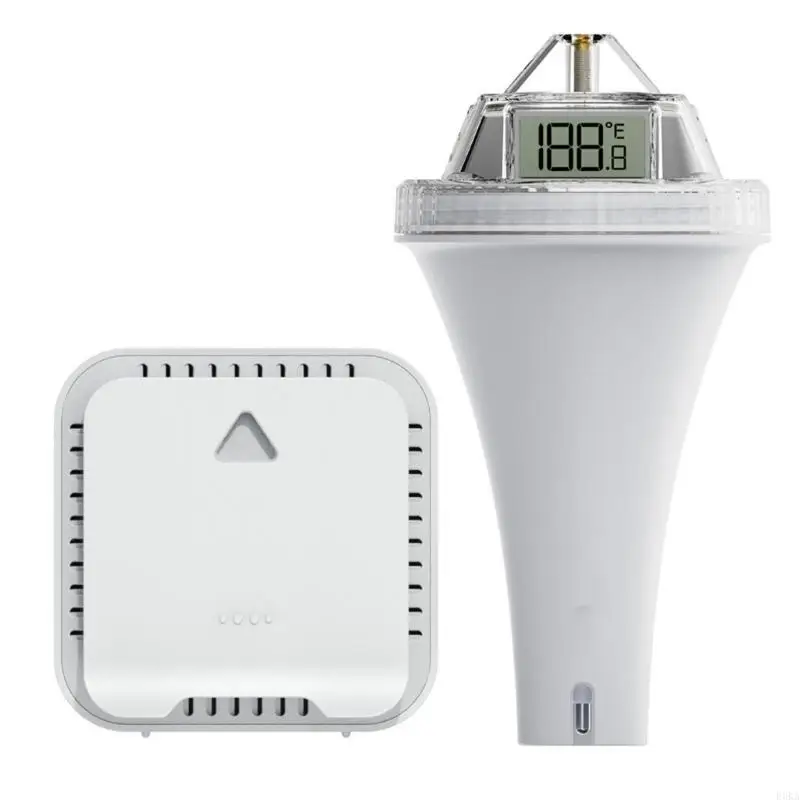 Waterproof Solar Resistant Floating Thermometers High Accuracy Measurement Tool for Ice Baths Spa Tanks and Garden Pools