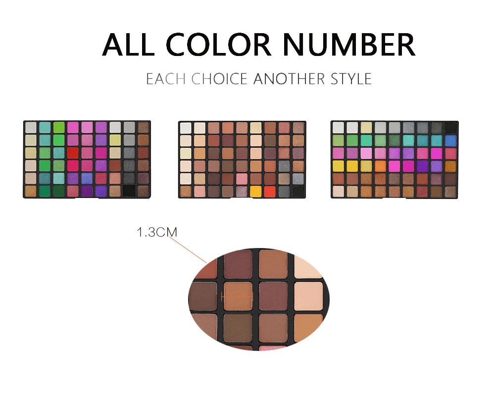 Professional 162 colors Eyeshadow Palette Makeup Glitter Nude Matte Eye Shadow Cosmetics paleta de sombra eyeshadow pallete