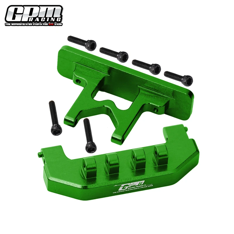 GPM AXIAL 1/24 SCX24 デッドボルト AXI90081 アルミニウム リアバンパー+リアボディシェルマウント