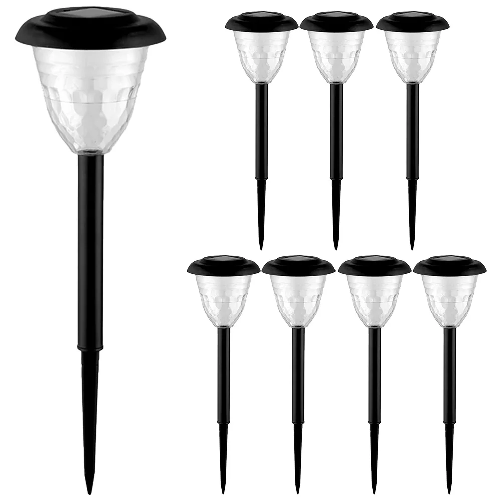 Solar Powered Circle Shadow Light IP55 Waterproof Light Up Stake Lamp 400mAh Ground Landscape Light for Outdoor Garden Courtyard