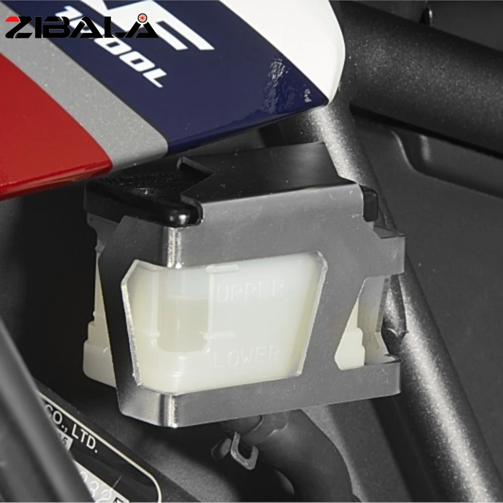 

Motorcycle Rear Brake Fluid Reservoir Tank Guard Brake Master Cylinder Protector Cover FOR Honda CRF1000L Africa Twin CRF 1000 L