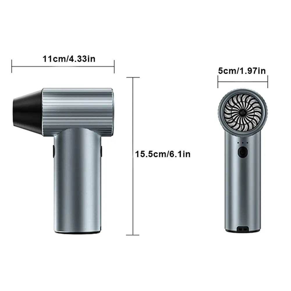 90000PRM Violent Turbo Fan Variable Speed Powerful Airflow Wireless Handheld Blower Rechargeable High Power Brushless Motor