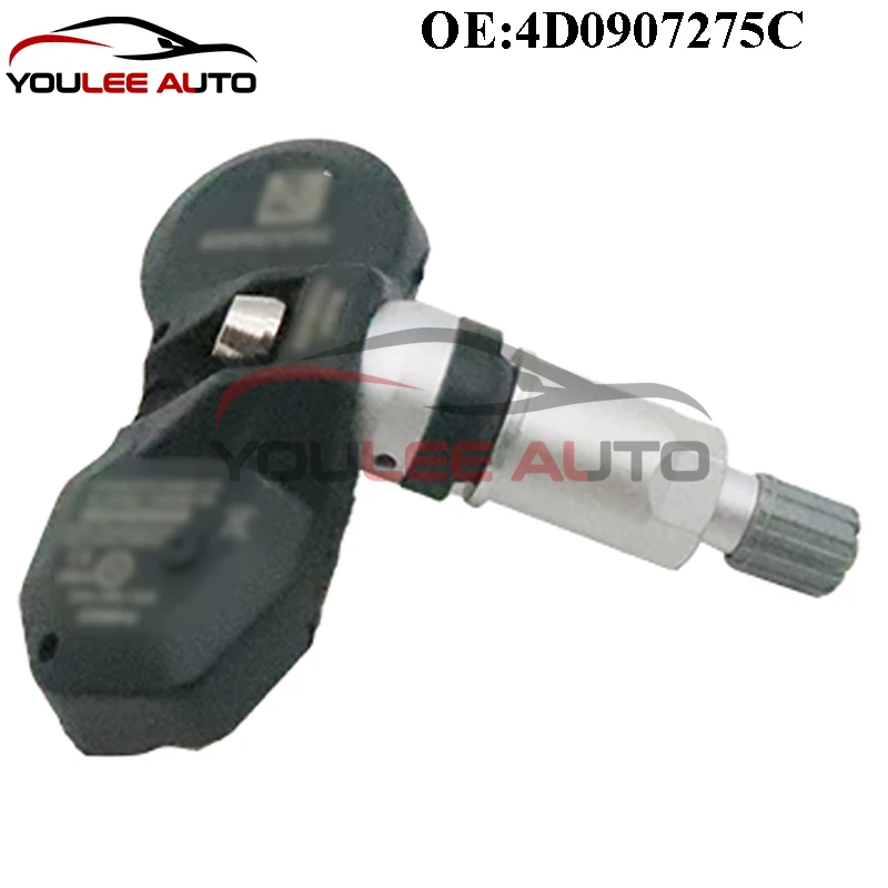 4PCS 4D0907275C 4D0907275E TPMS Tire Pressure Sensor 433MHZ For Audi A8 S8 Bentley Continental GT Volkswagen Phaeton Auto Parts