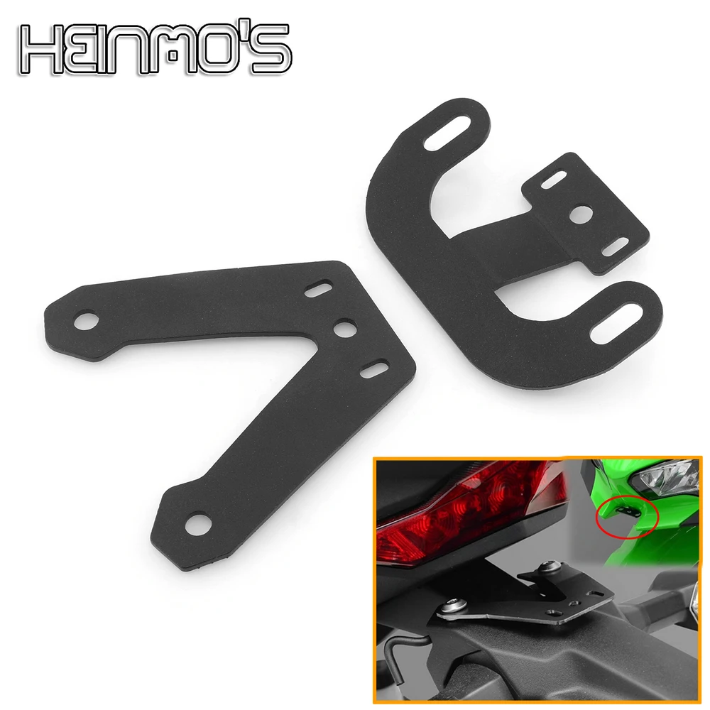 

2025 Navigation Bracket Front Rear DVR Data Logger Motorcycle For Kawasaki Ninja 400 2018-2024 Ninja 500 Ninja500 2024 2025