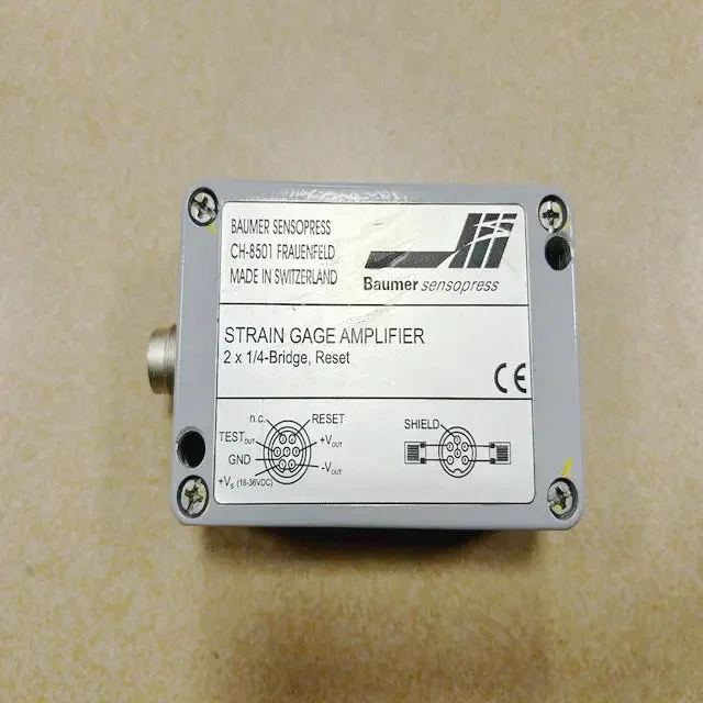 

Strain gage amplifier CH-8501 FRAUENFELD RESET