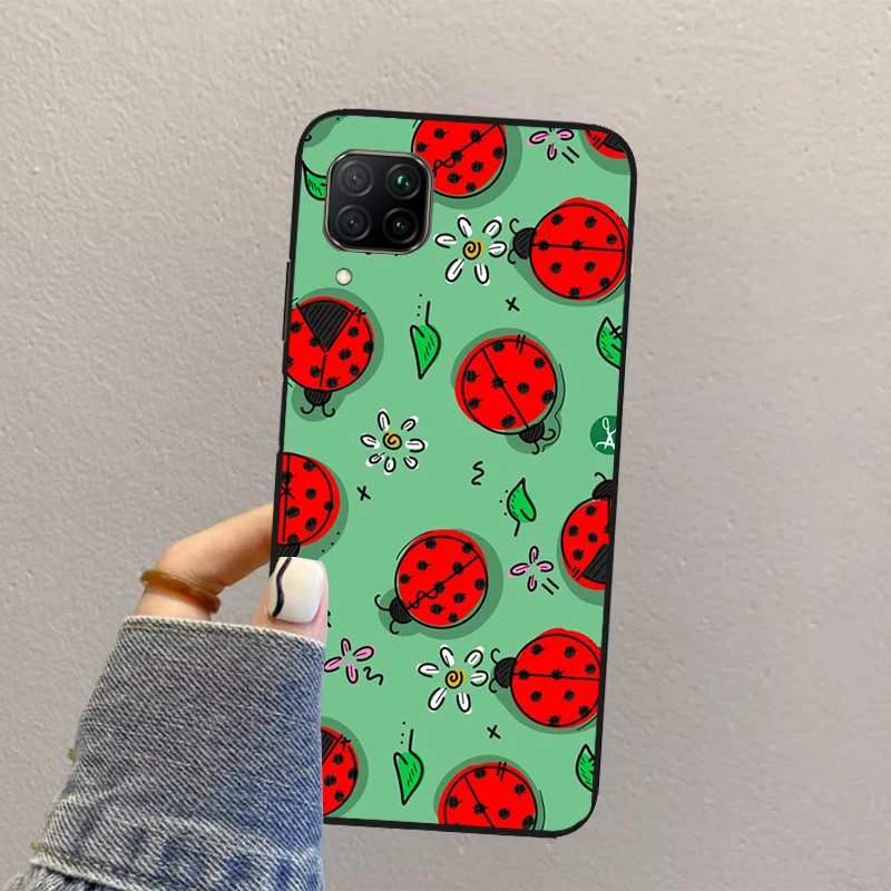 Ladybug Beetle For Huawei Nova 5T 10 9 SE 7i 8i 11i Y60 Y61 Y70 Y90 P40 P20 P30 Lite P60 Pro P Smart Case