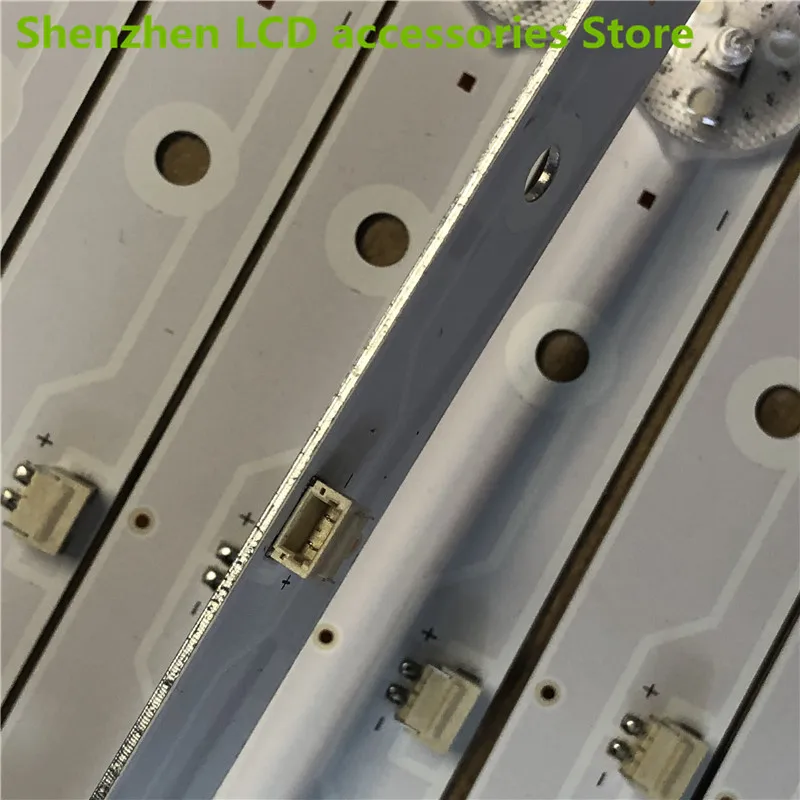 ل 32LEM-1059/T2C 32LEX-5043/T2C 32LEX-7143/TS2C JS-D-JP32DM-061EC (80510) E32DM1000 MS-L2082 575 مللي متر 6LED LCD إضاءة خلفية للتلفاز بار